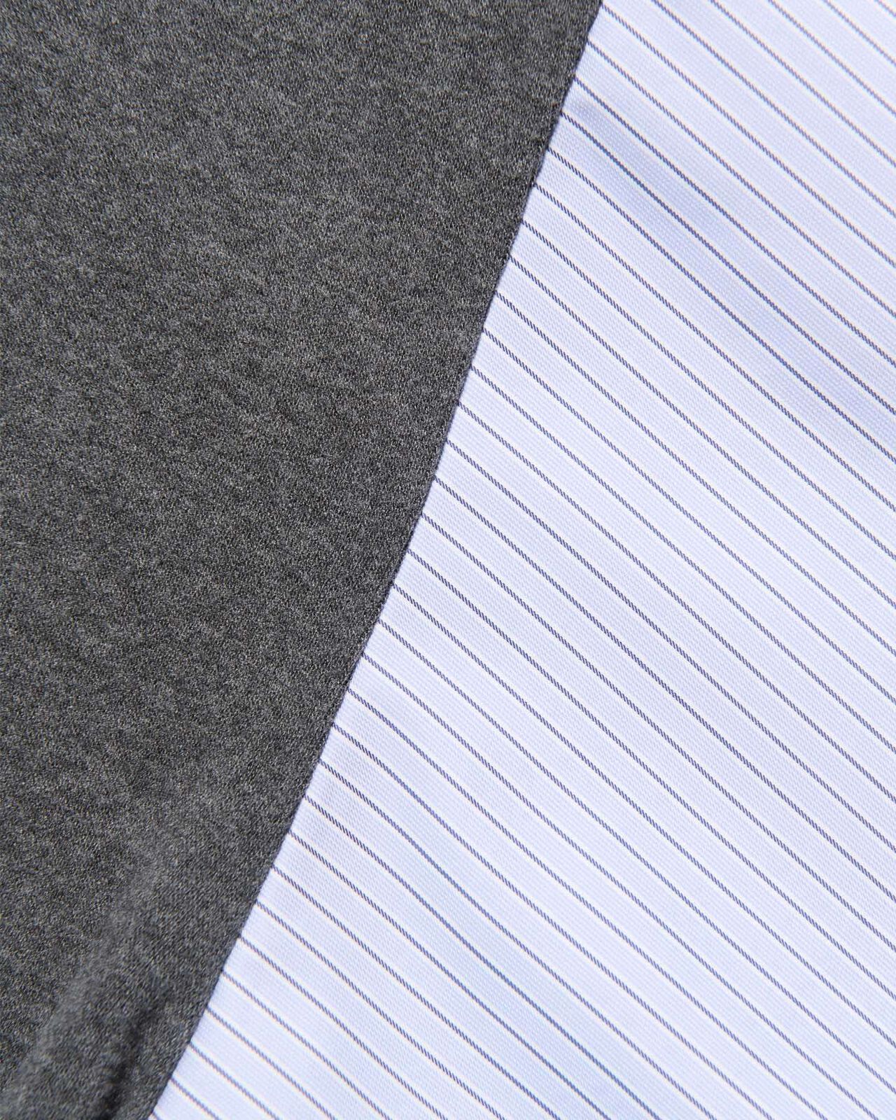 FABRIC-MIX L/S TOP,LIGHT BLUE, large image number 4