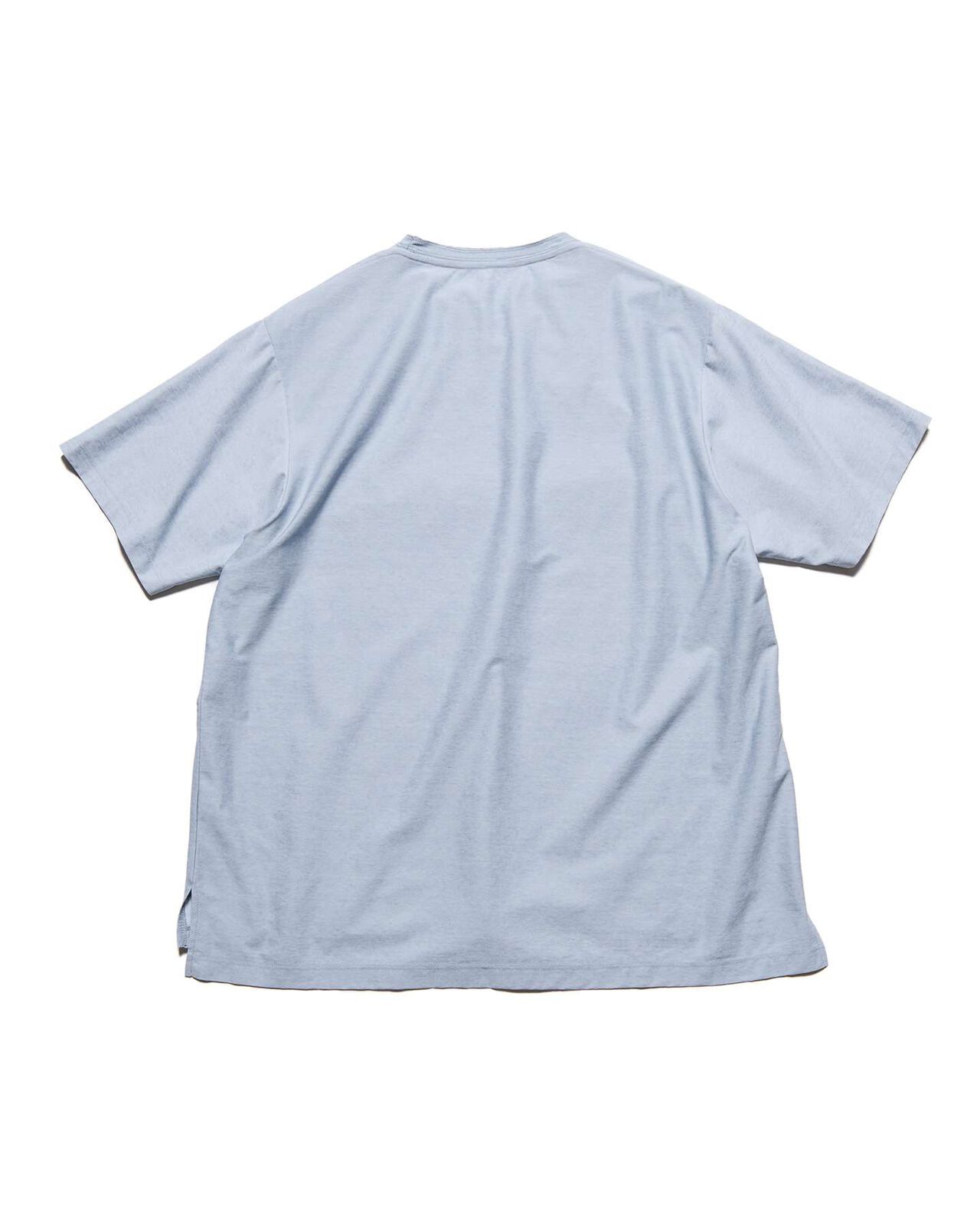 DOUBLE LOCK STITCH TEE,LIGHT BLUE, large image number 1