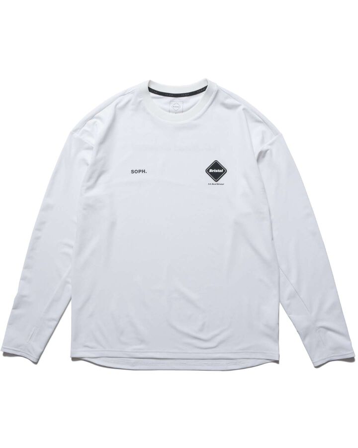 AUTHENTIC L/S TOP,WHITE, medium