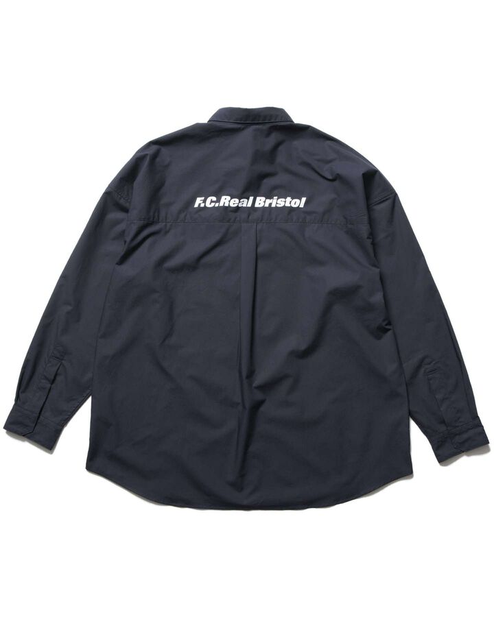 AUTHENTIC FLY FRONT L/S SHIRT,NAVY, medium image number 1