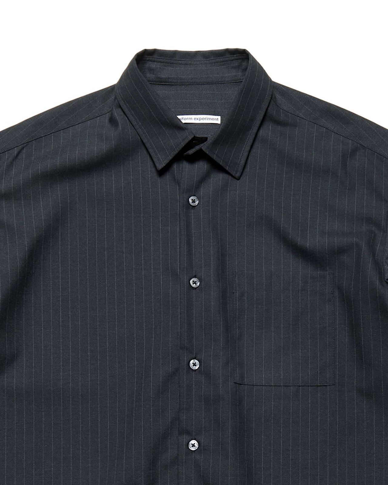 STRETCH WOOL RELAX-FIT S/S SHIRT,A, large image number 2