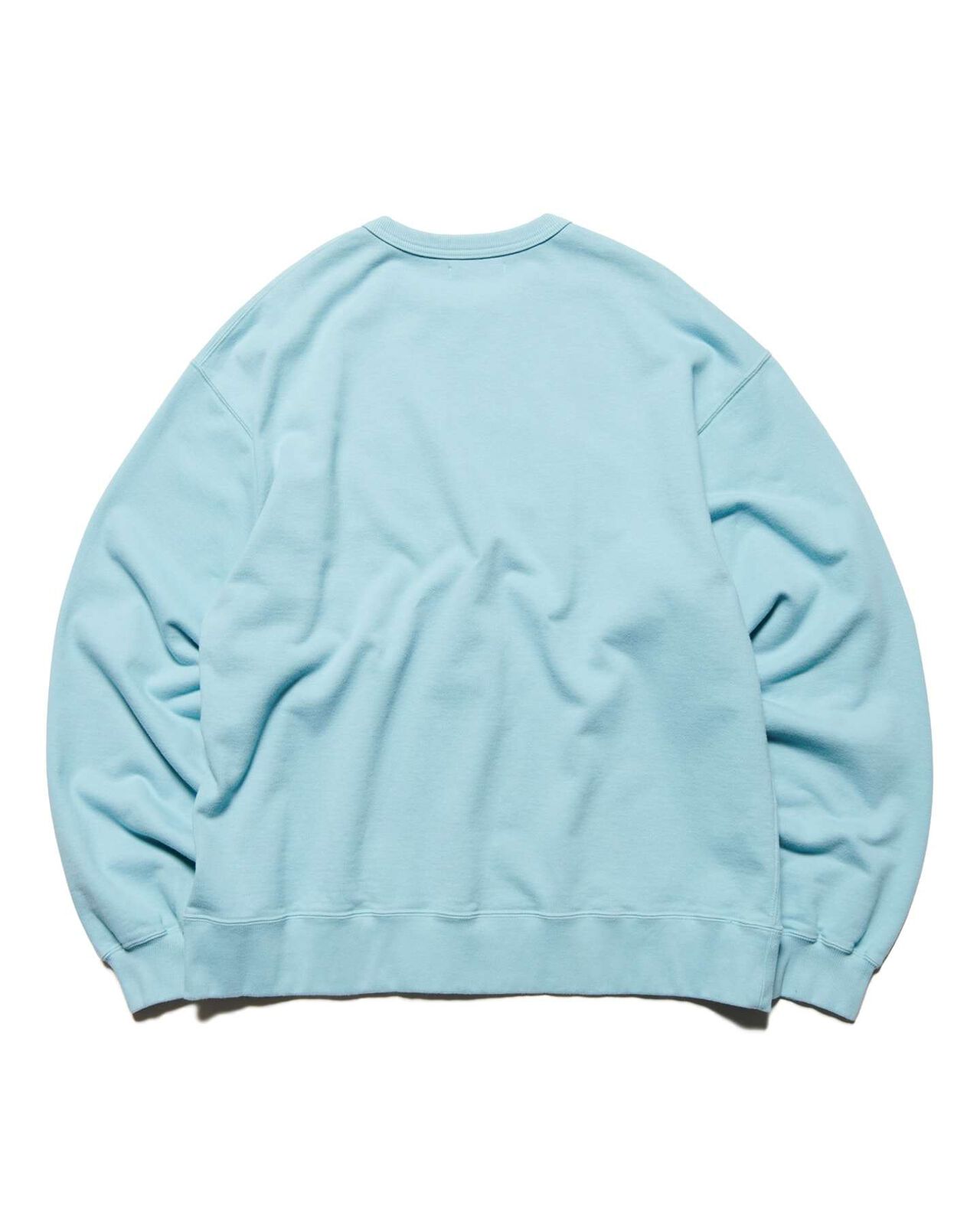 CUT-OUT LOGO SWEATSHIRT,LIGHT BLUE, large image number 1