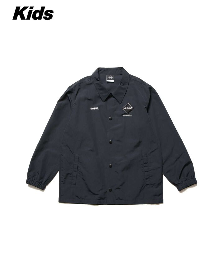 SUPPLEX NYLON COACH JACKET,BLACK, medium