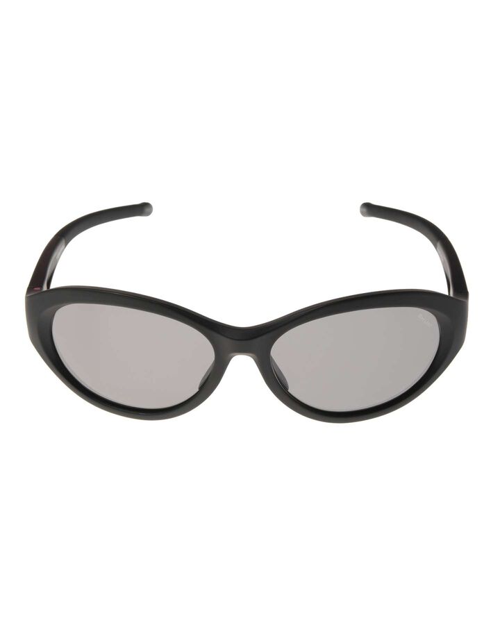OVAL SUNGLASSES,BLACK, medium image number 1