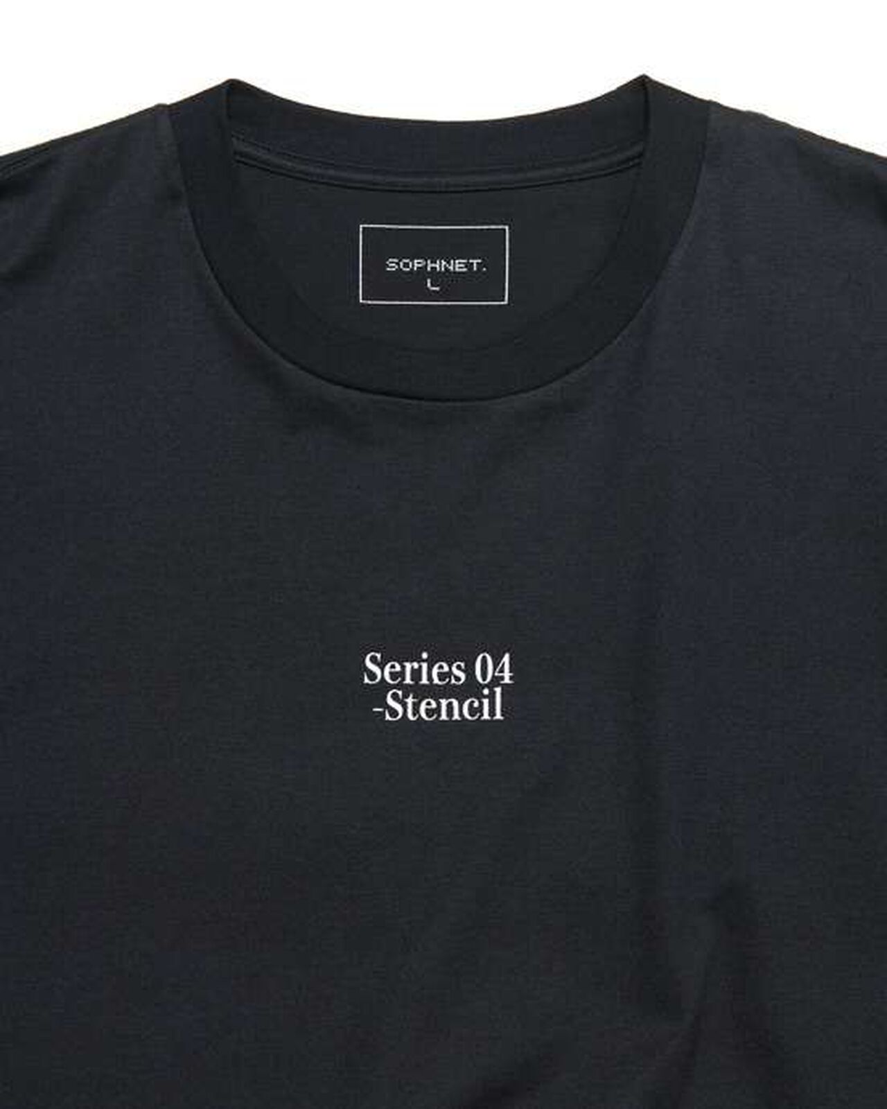 SIMON TAYLOR: STENCIL TEE,BLACK, large image number 3