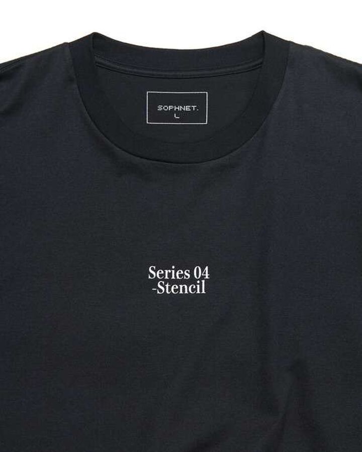 SIMON TAYLOR: STENCIL TEE,BLACK, medium image number 3