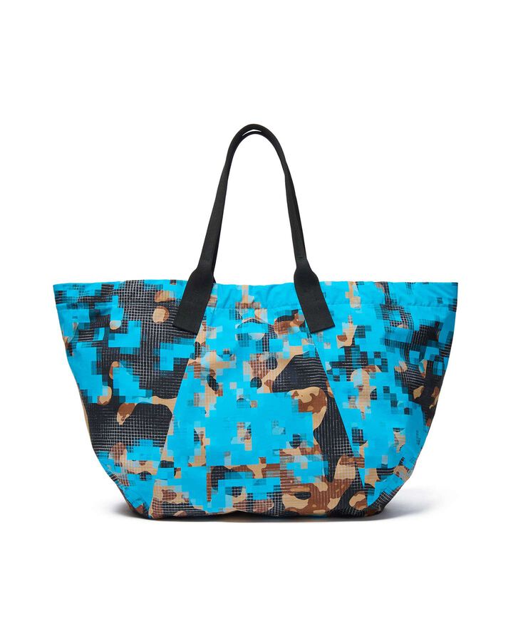CAMOUFLAGE REVERSIBLE TOTE BAG,BLUE, medium