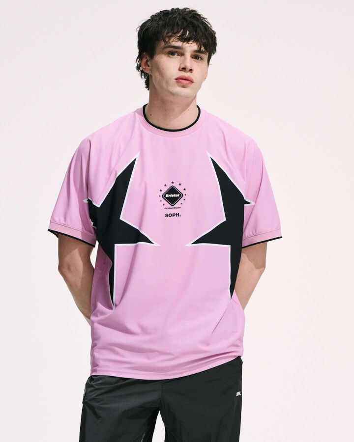 STAR S/S GAME SHIRT,PINK, medium image number 6