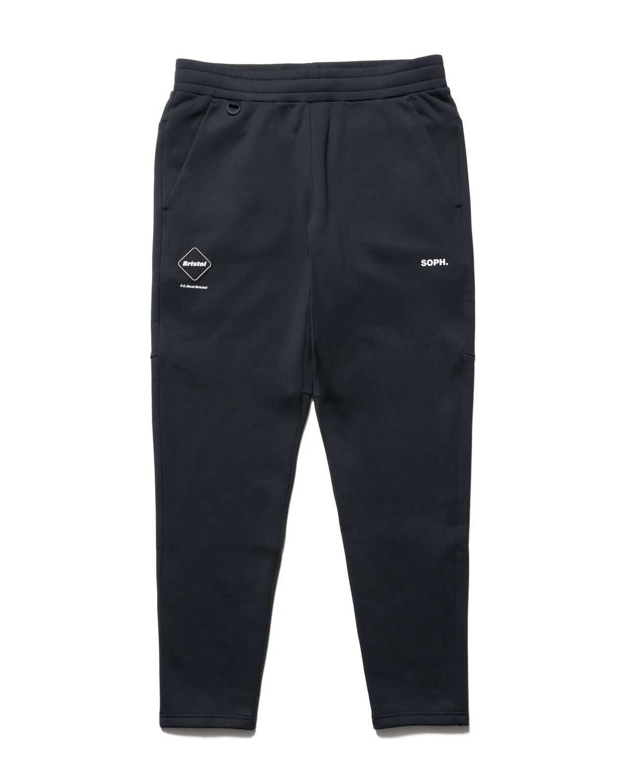 STRETCH FLEECE TRAINING PANTS,BLACK, large image number 0