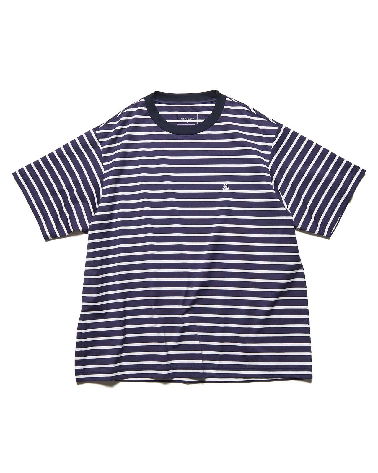 SCORPION BORDER WIDE TEE,NAVY, large image number 0