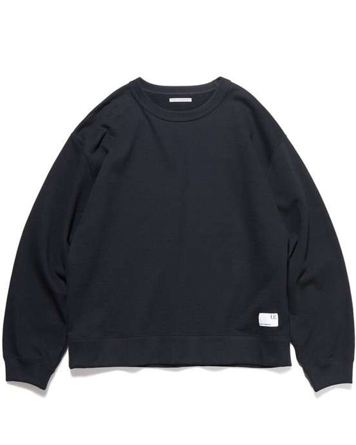LOOSE SWEATSHIRT,BLACK, medium image number 0