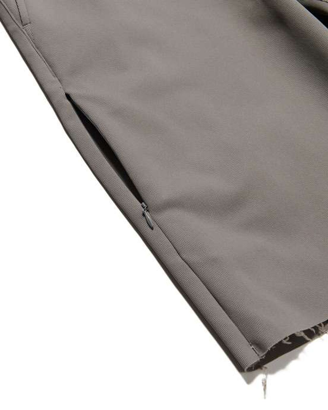 HIGH STRETCH PIQUE CUT OFF SHORTS,GRAY, large image number 2