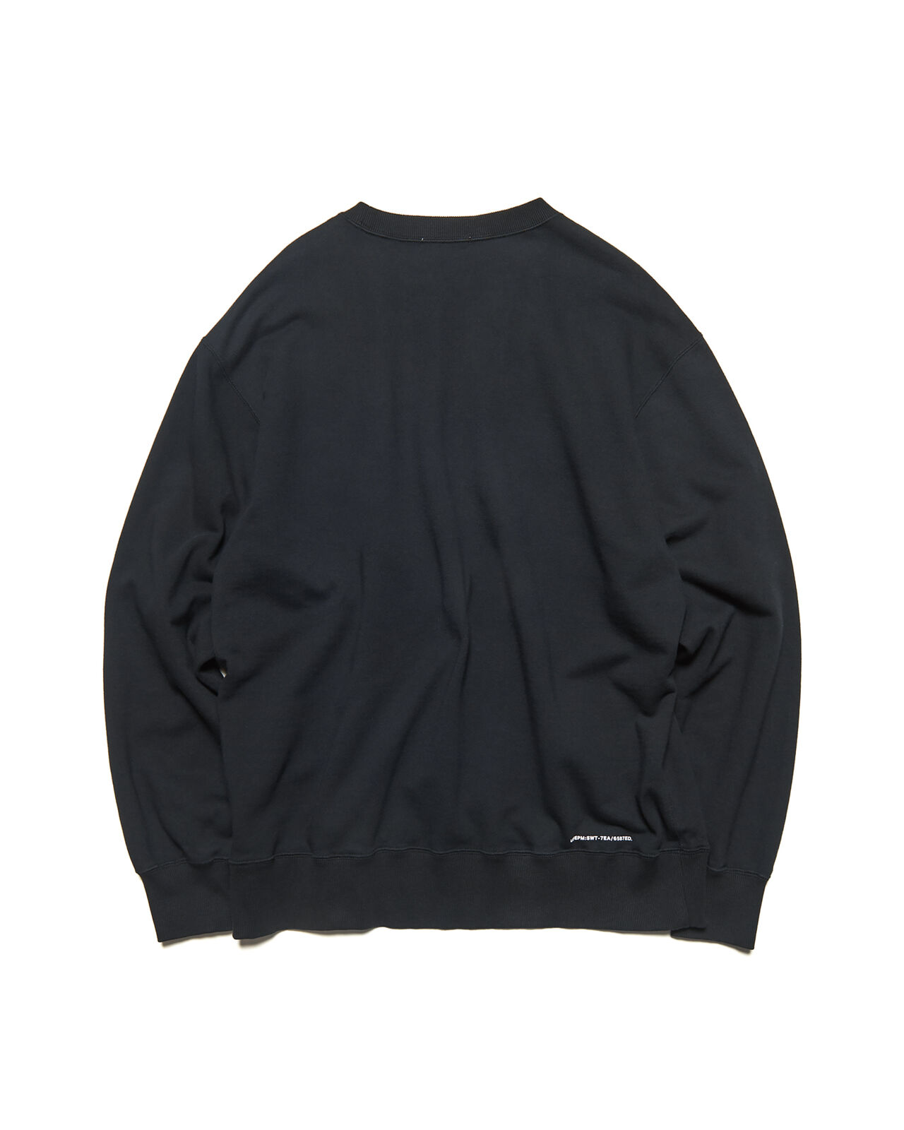 LOOSE SWEATSHIRT,BLACK, large image number 1