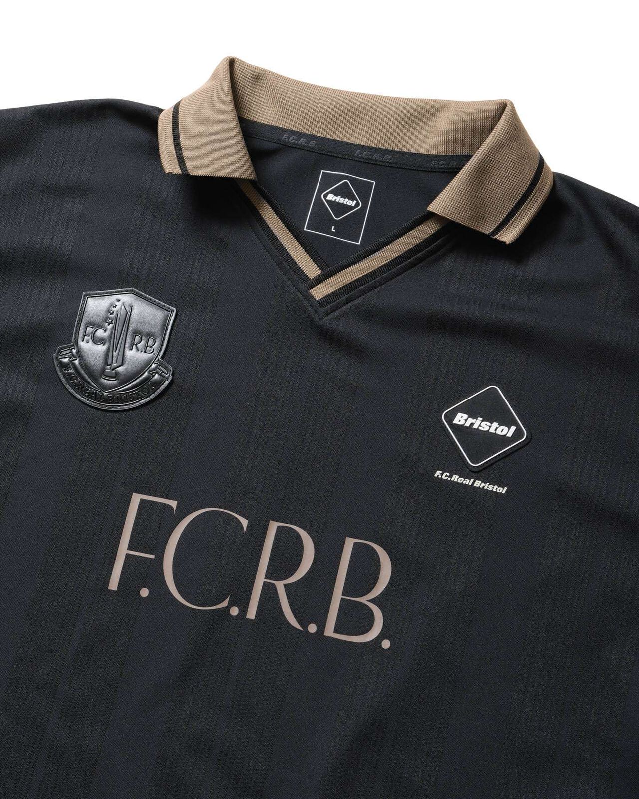 EXHIBITION S/S GAME SHIRT,BLACK, large image number 2