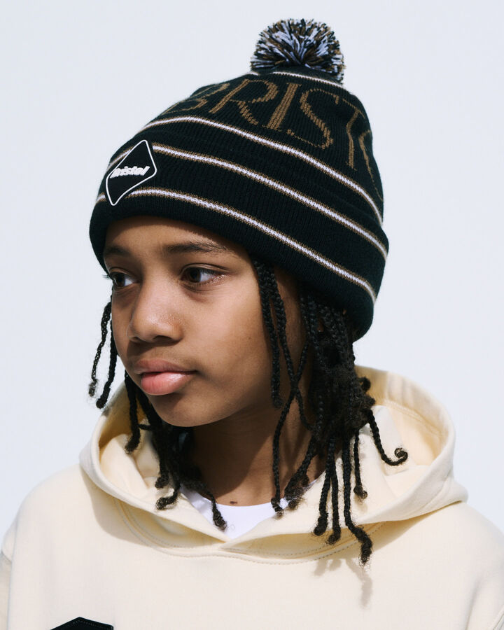 SUPPORTER KNIT CAP,LIGHT BLUE, medium image number 2