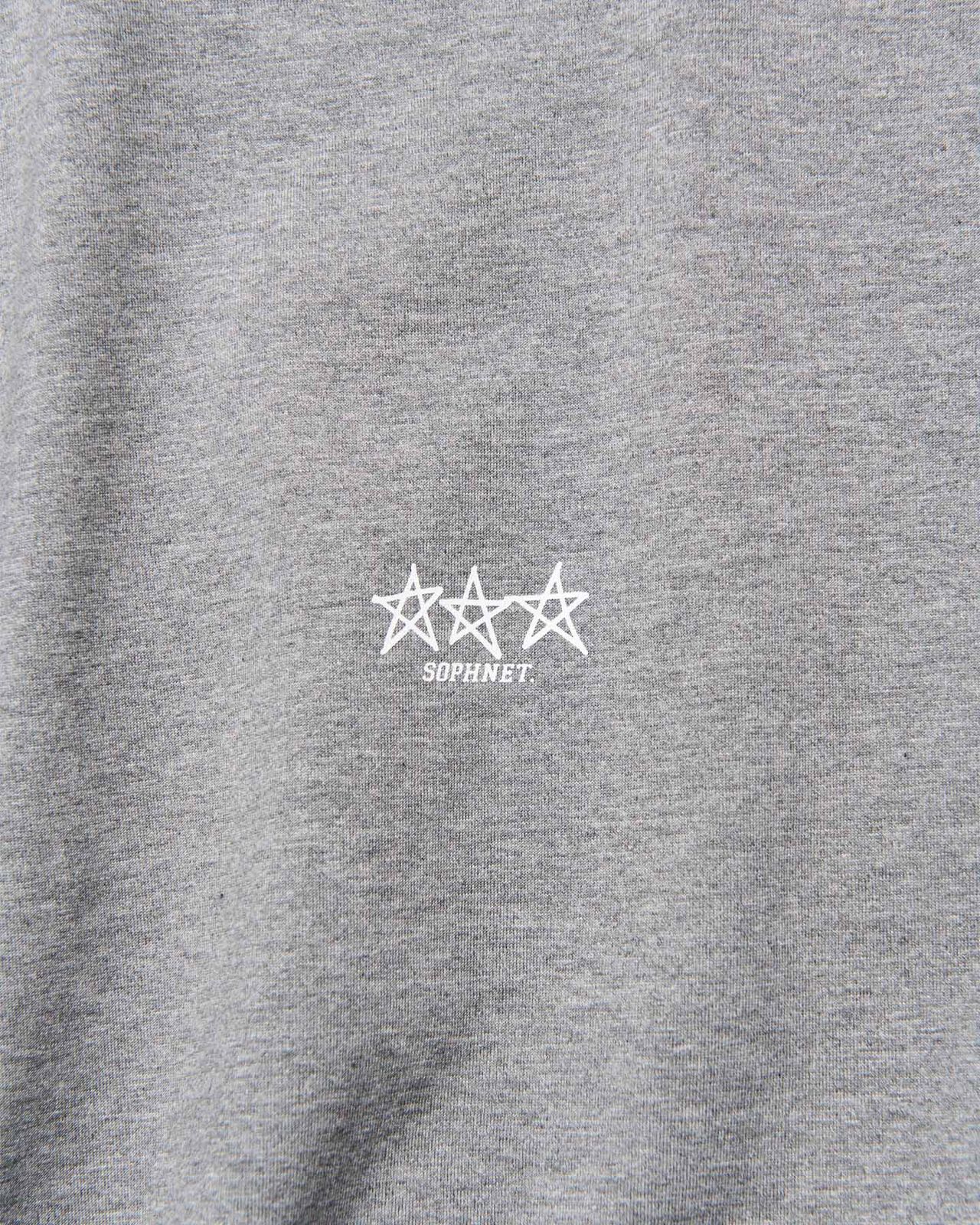 LUSTER COTTON DOUBLE RIB L/S TEE,GRAY, large image number 3