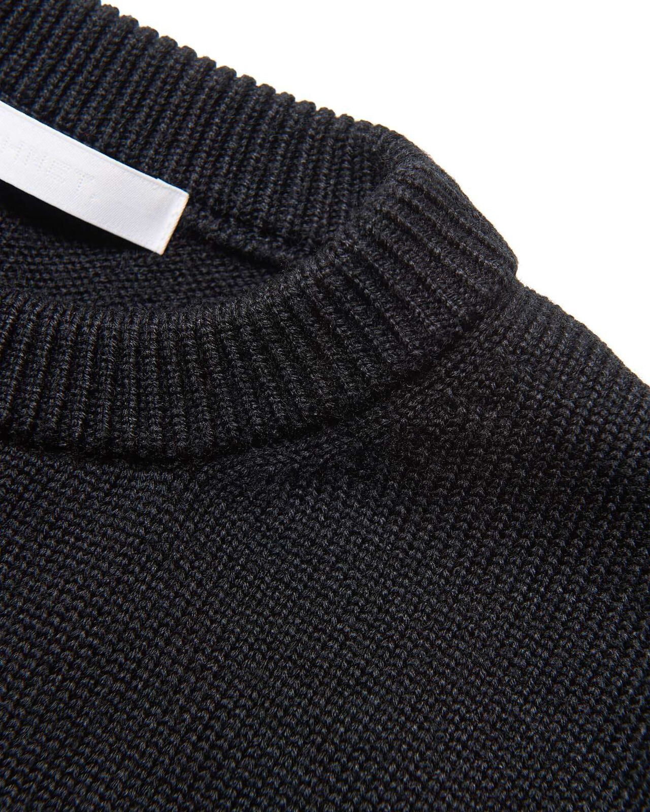 STAR JACQUARD SWEATER,BLACK, large image number 3