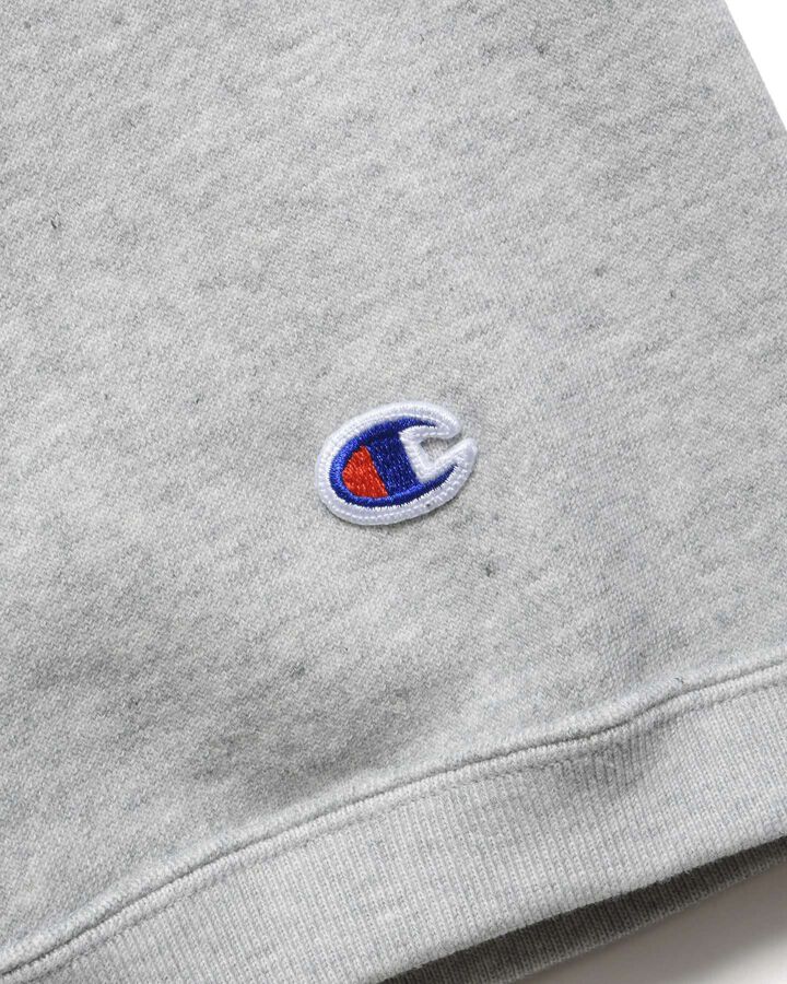 Champion REVERSE WEAVE BASIC S/S CREWNECK SWEAT,GRAY, medium image number 3