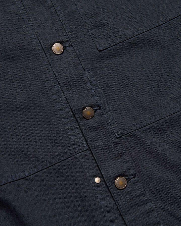 DAMAGED MILITARY BLOUSON,BLACK, medium image number 2