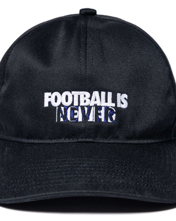 FOOTBALL IS NEVER BORING CAP,BLACK, medium image number 3