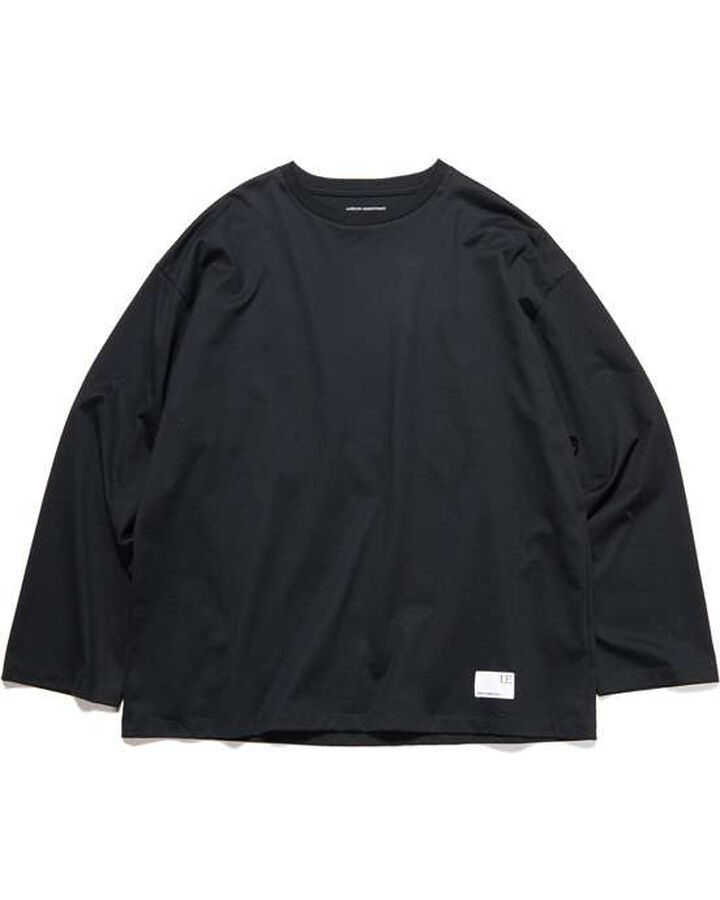 LOOSE L/S TEE,BLACK, medium image number 0