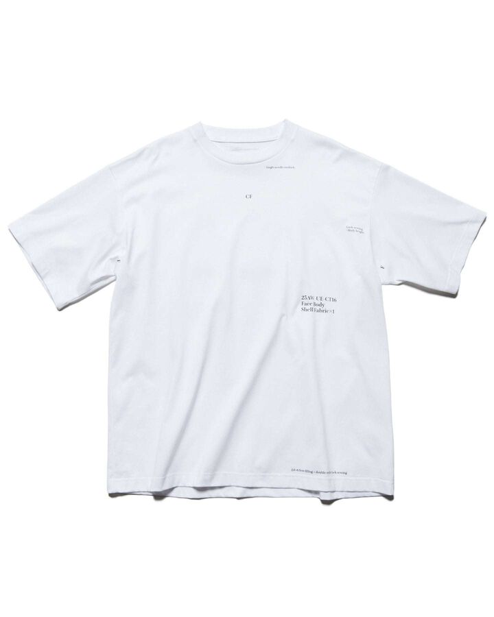 MAP-OUT TEE,WHITE, medium image number 0