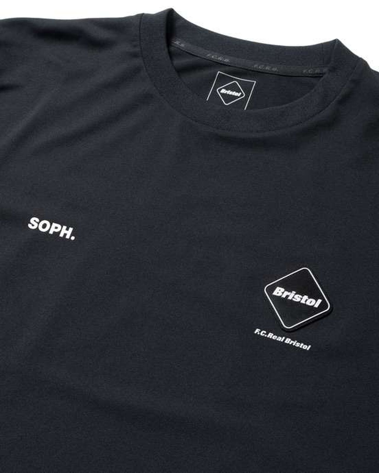AUTHENTIC LOGO S/S TEAM TOP,BLACK, large image number 2