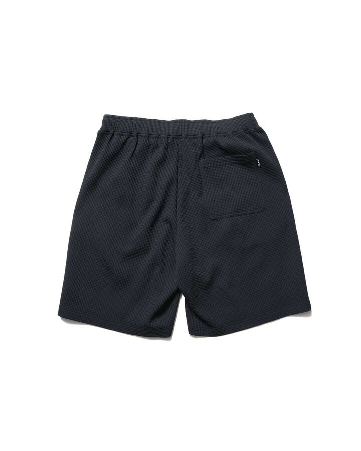 TECH WAFFLE LOUNGE SHORTS,BLACK, medium image number 1