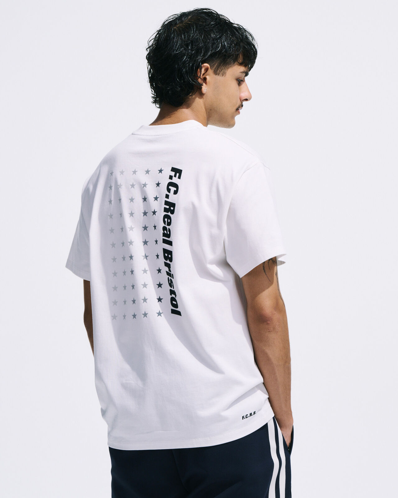 55STARS TEE,WHITE, large image number 4