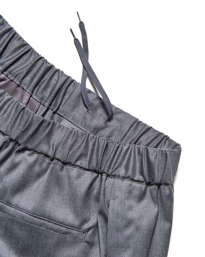 LORO PIANA EASY SHORTS,GRAY, medium image number 2