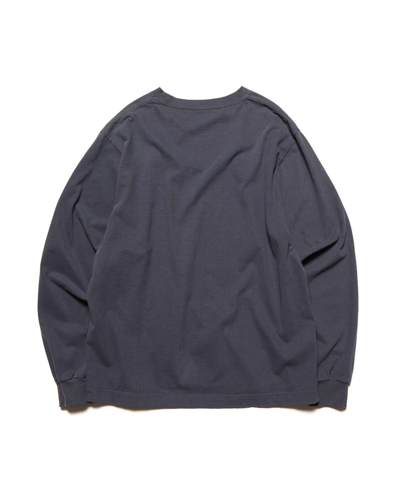 VINTAGE LOGO L/S WIDE TEE,CHARCOAL GRAY, large image number 1