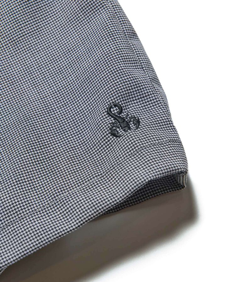 TROPICAL CHECK EASY SHORTS,B, medium image number 2