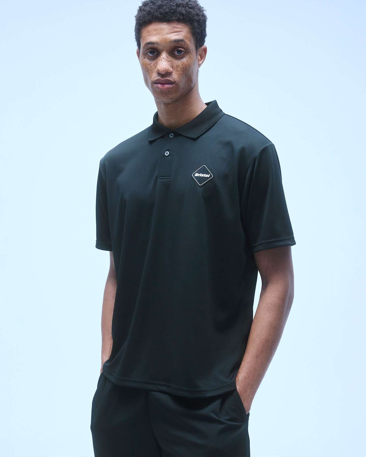 FREEZE TECH S/S POLO,TURQUOISE, large image number 6