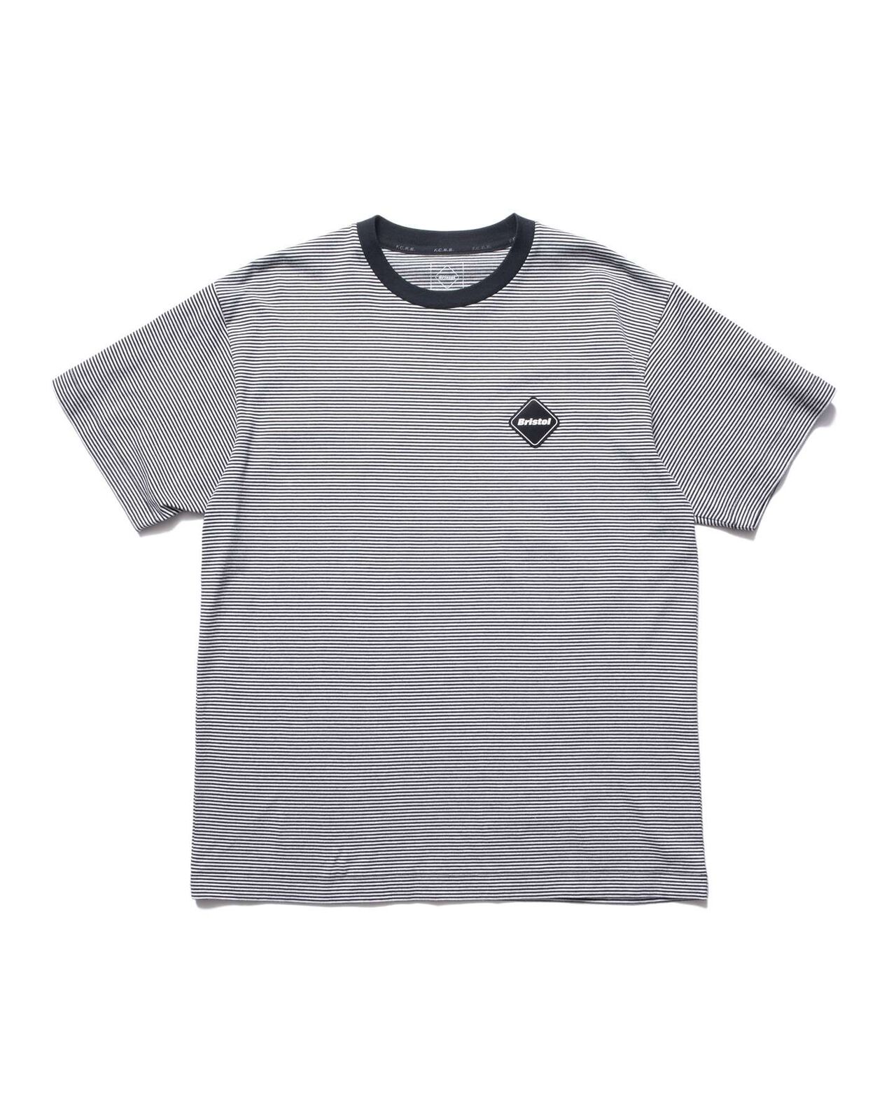 BORDER TEE,BLACK, large image number 0