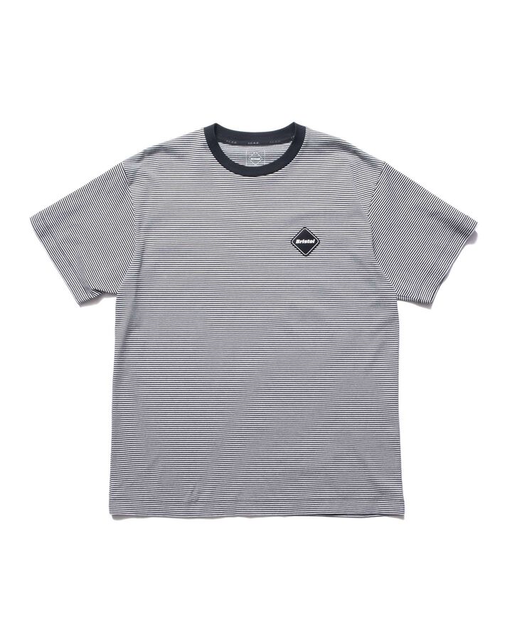 BORDER TEE,BLACK, medium