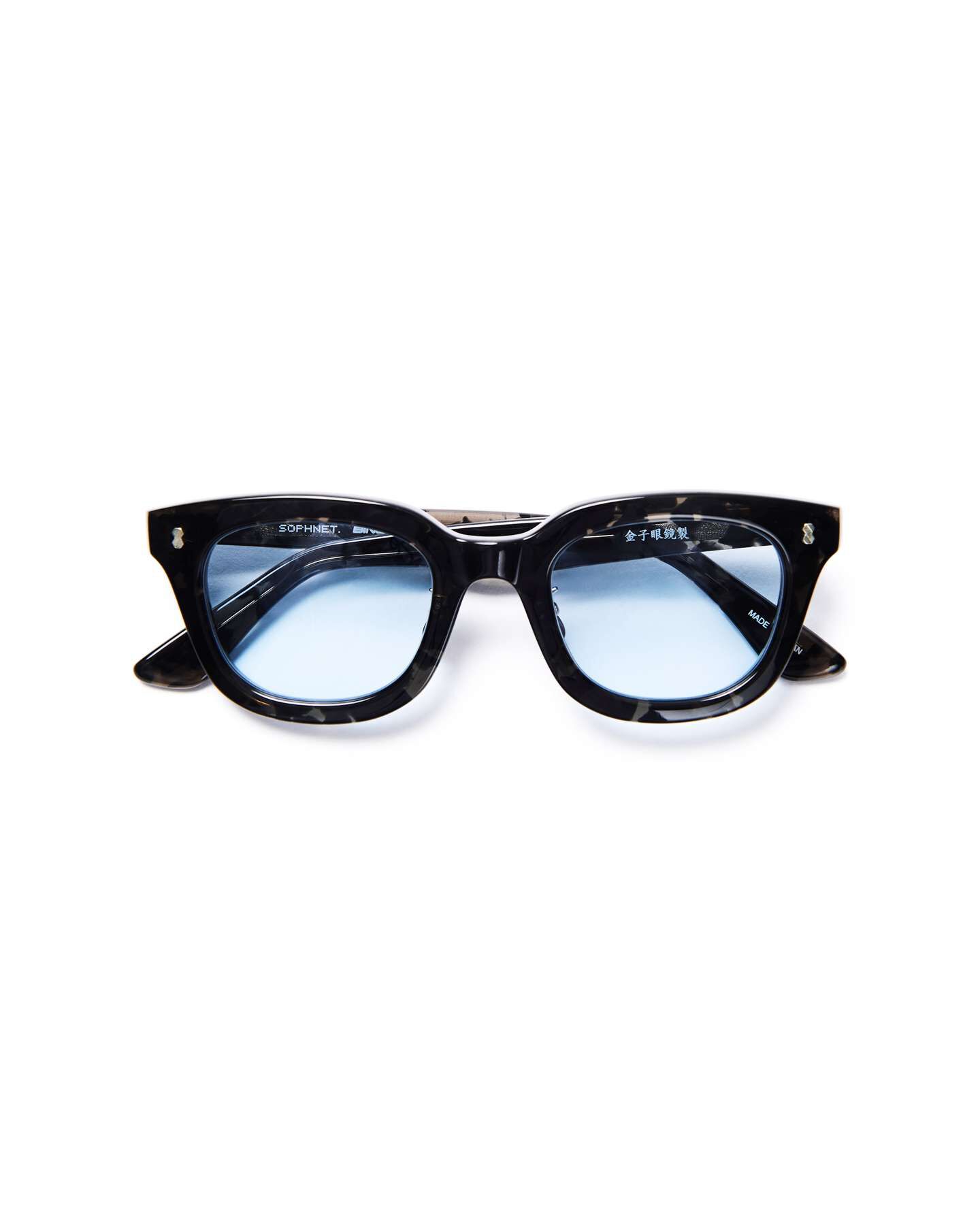 SOPHNET. BINCHOTAN GLASSES 黒 備長炭 WELLINGTON GLASSES
