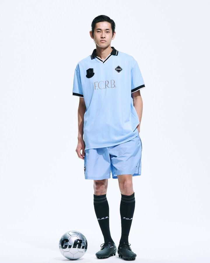 EXHIBITION S/S GAME SHIRT,LIGHT BLUE, medium image number 4