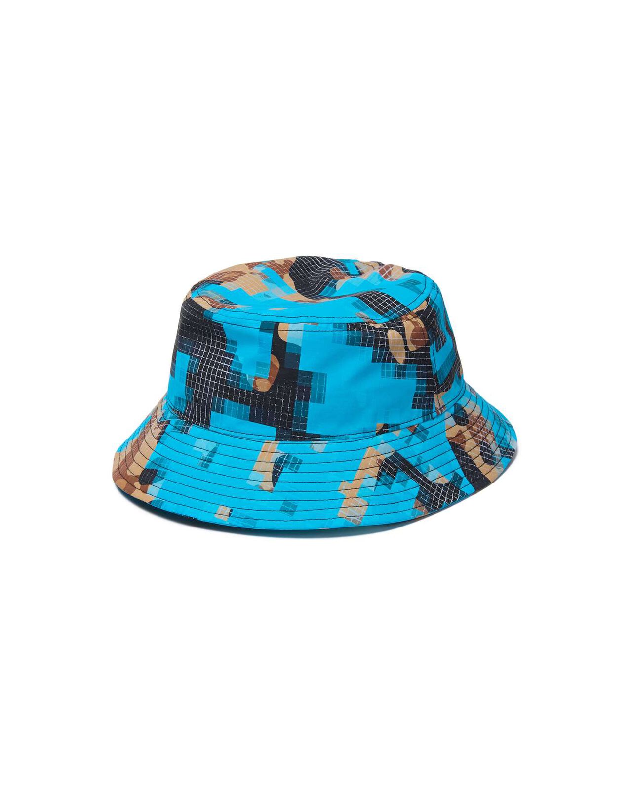 CAMOUFLAGE 3LAYER HAT,BLUE, large image number 0