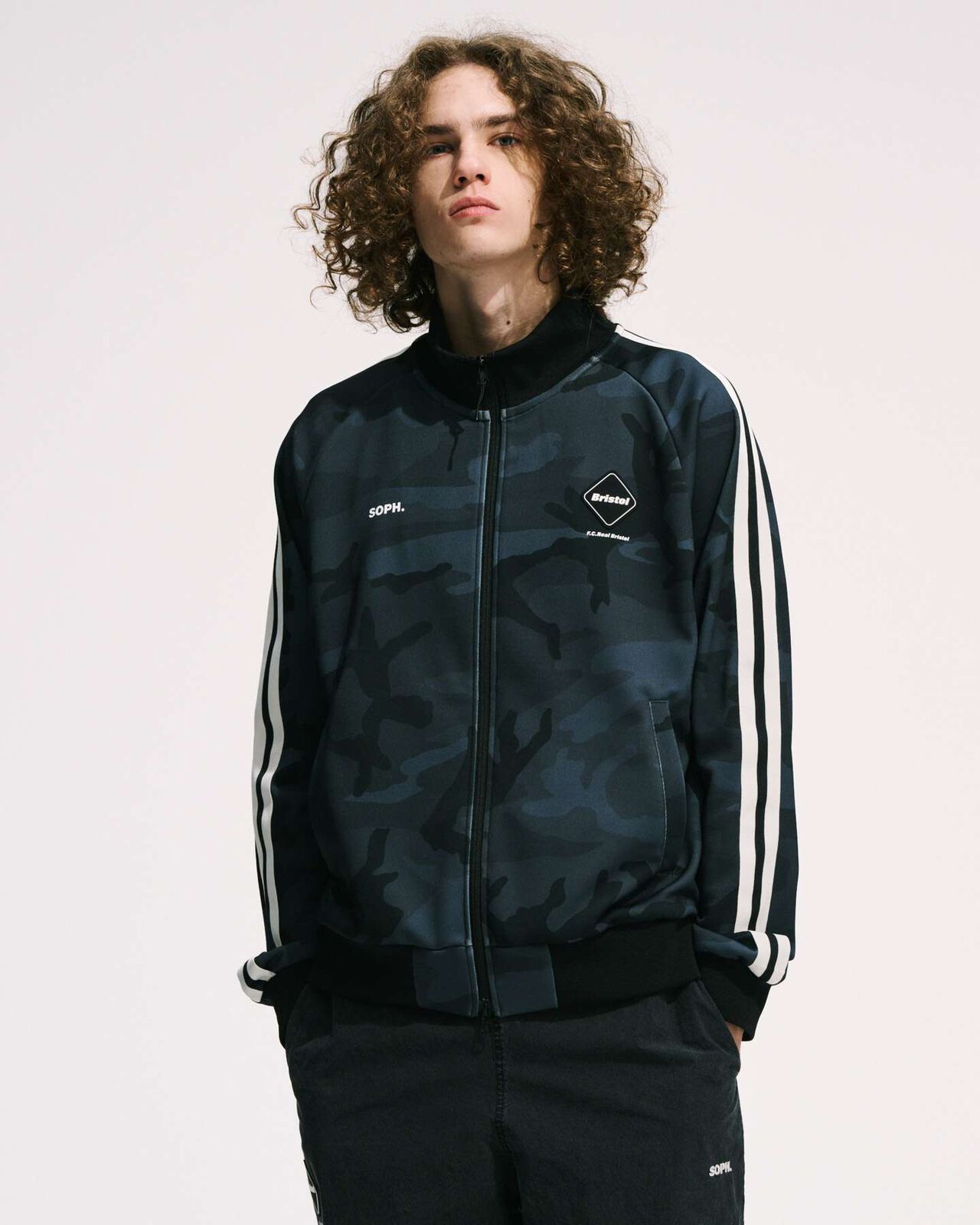 TRAINING TRACK JACKET,BLACK, large image number 4