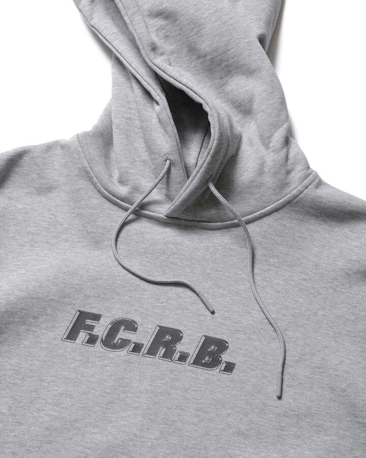SHADOW EMBLEM SWEAT HOODIE,GRAY, medium image number 2