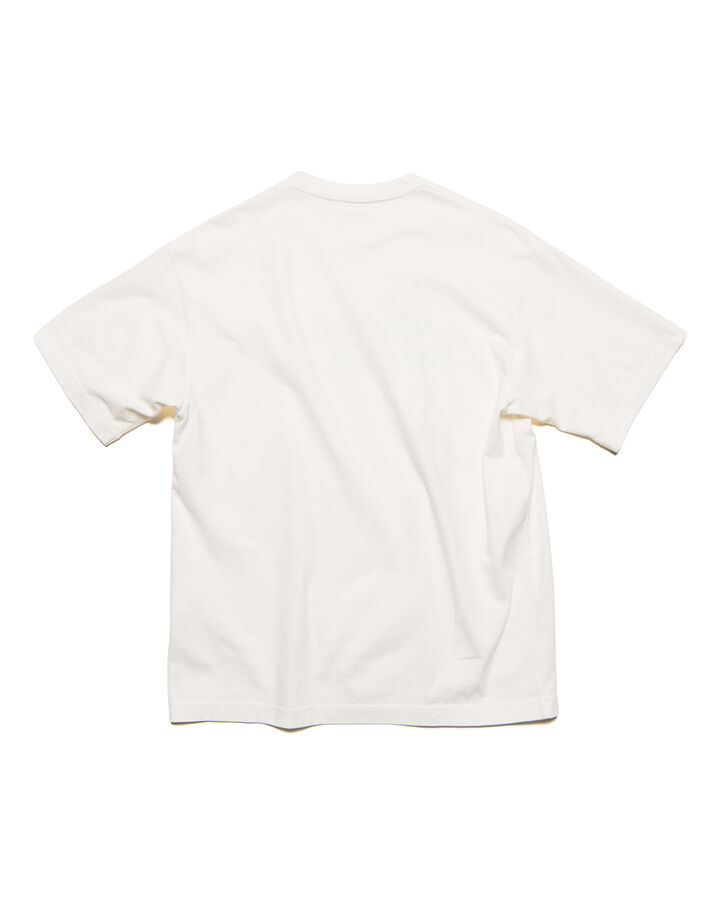 GRADATION LOGO S/S TEE,WHITE, medium image number 1