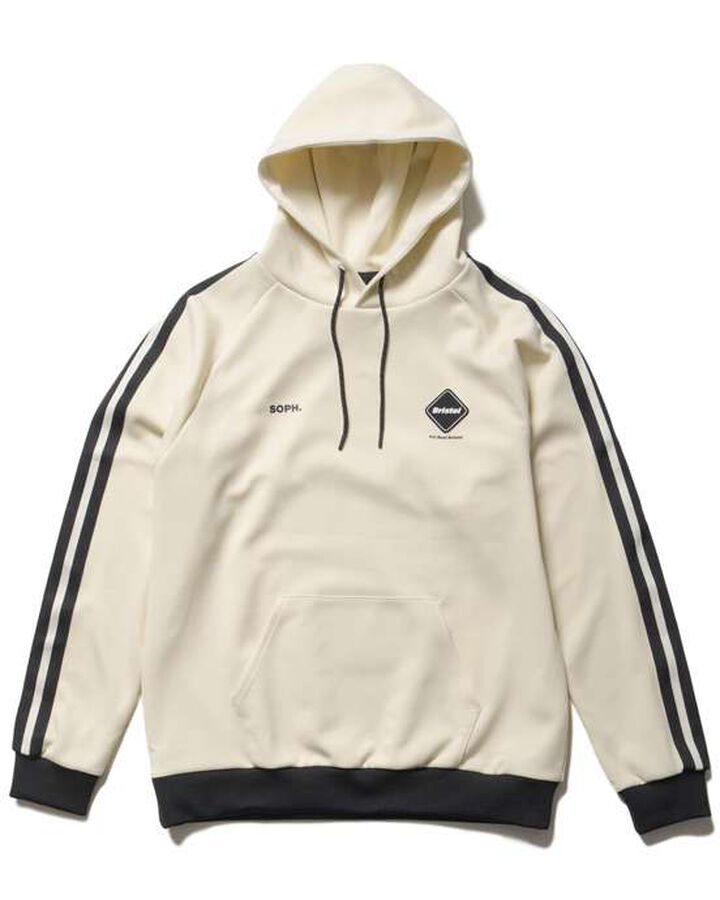 TRAINING TRACK HOODIE,OFF WHITE, medium image number 0