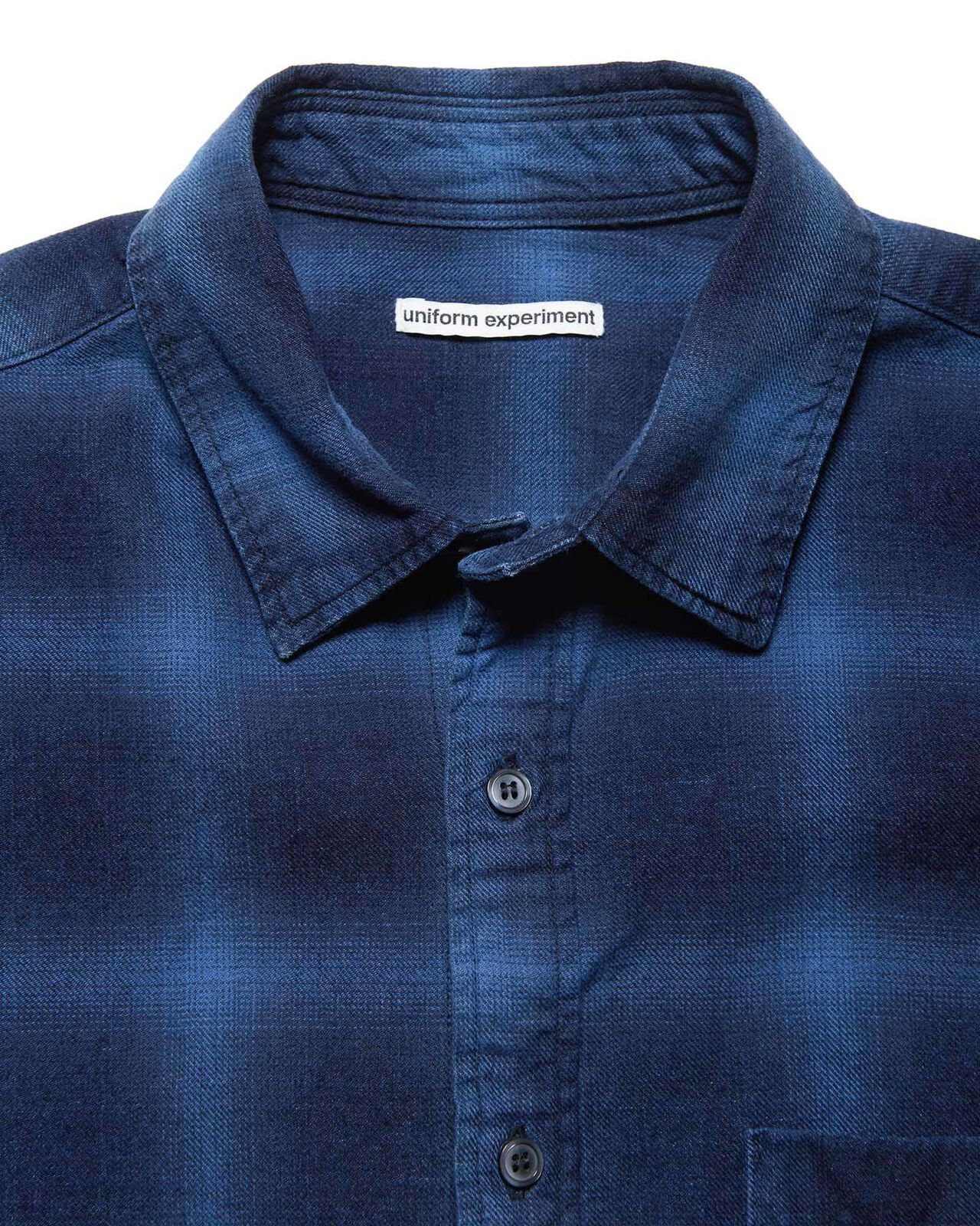 ROPE INDIGO RELAX-FIT S/S SHIRT,INDIGO, large image number 3