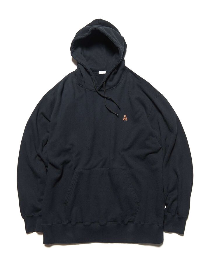 SCORPION WIDE SWEAT HOODIE,BLACK, medium image number 0