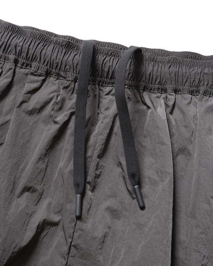 NYLON CHAMBRAY PRACTICE SHORTS,CHARCOAL GRAY, medium image number 3
