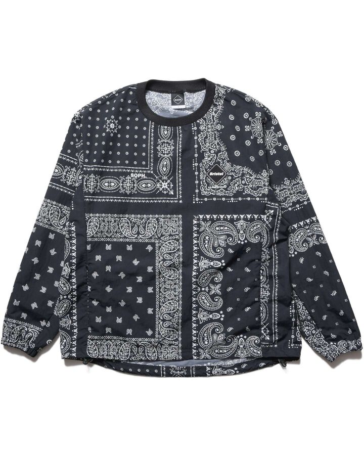 BANDANA NYLON PISTE,BLACK, medium