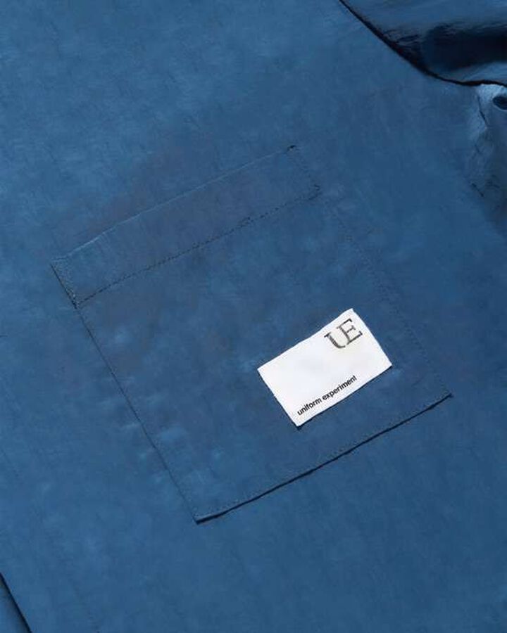 CRYSTAL NYLON VENTILATION SHIRT,NAVY, medium image number 4