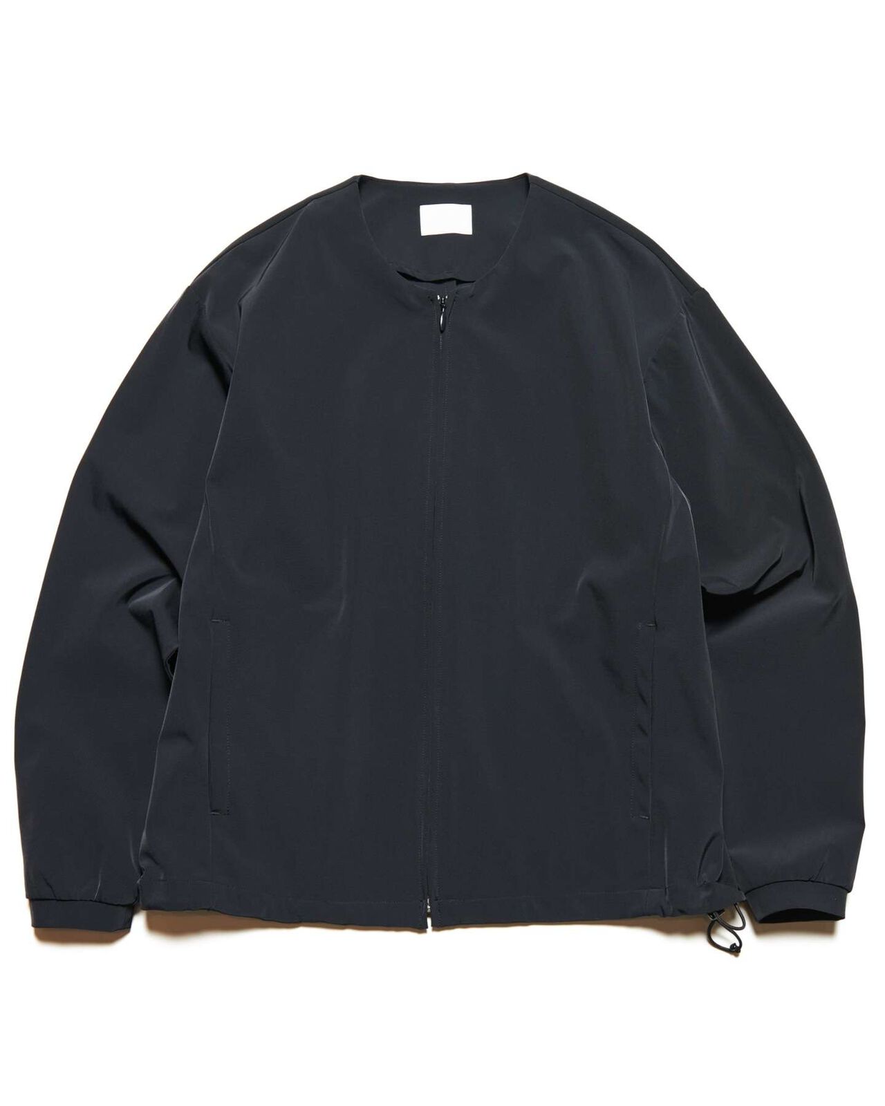 4WAY STRETCH ZIP-UP TECH CARDIGAN,BLACK, large image number 0