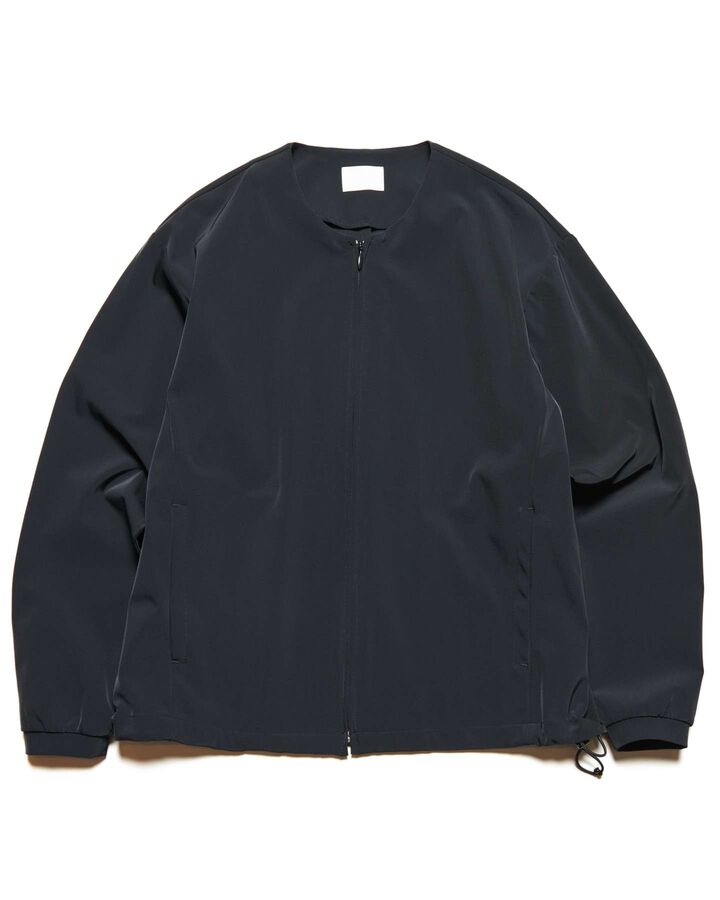4WAY STRETCH ZIP-UP TECH CARDIGAN,BLACK, medium image number 0