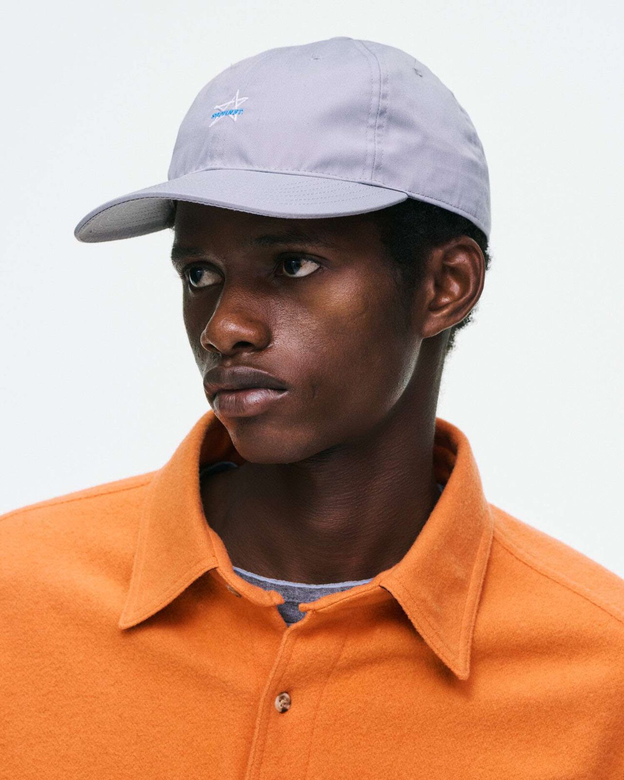STAR 6-PANEL CAP,BLACK, large image number 3